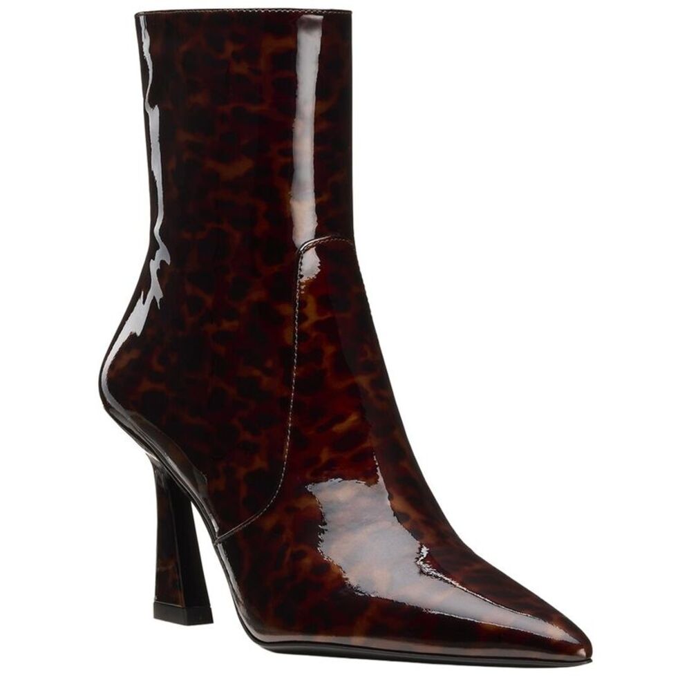 Stuart Weitzman Vinnie Zip Bootie 85, Brown